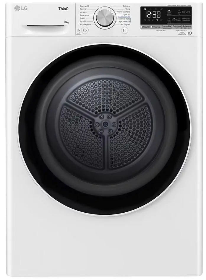 Suszarka LG RC80V5AV5N 61,5cm 8kg Zdalne sterowanie