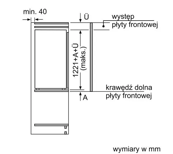 Siemens KI42L2FE1 122,1cm Szuflada z kontrolą wilgotności - DRUGI -30%, ALBO 5-TY ZA 1ZŁ - Kup na Raty - RRSO 0%