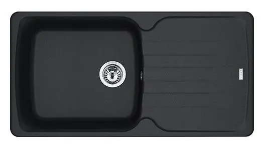 Zlewozmywak Franke Antea AZG 611-97 XL Granitowy Czarny mat