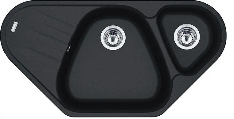 Zlewozmywak Franke Antea AZG 661-E Granitowy Onyx