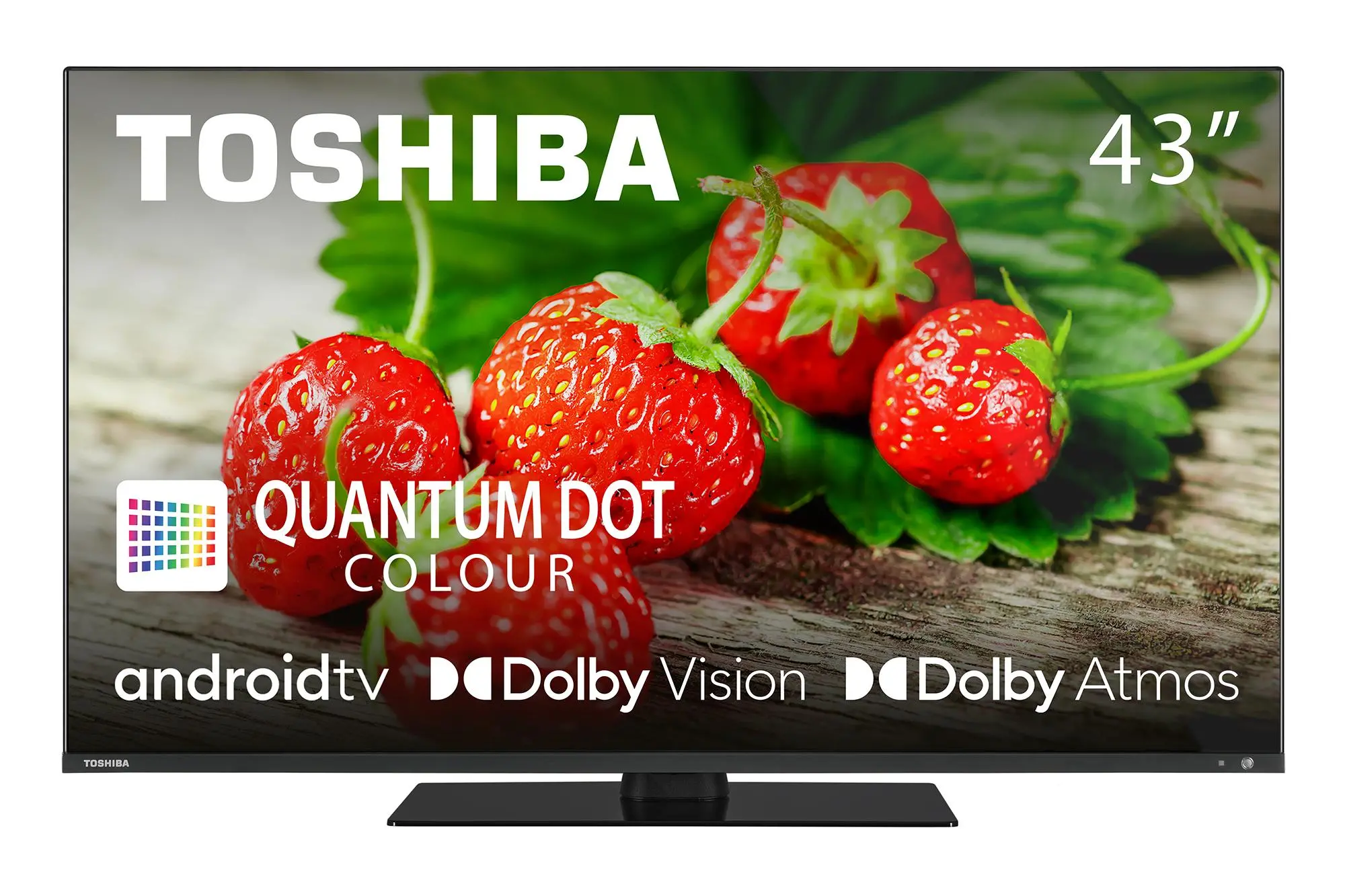 Telewizor Toshiba 43QA7D63DG 43" QLED Android TV Dolby Vision Dolby Atmos DTS-X 60Hz DVB-T2