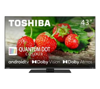 Telewizor Toshiba 43QA7D63DG 43" QLED Android TV Dolby Vision Dolby Atmos DTS-X 60Hz DVB-T2