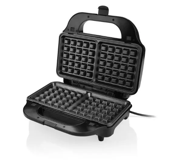 ETA Sorento Plus 6w1 515190000 Trójkąty Gofry Panini Ciastka Naleśniki Muszle 900W - Kup na Raty - RRSO 0%