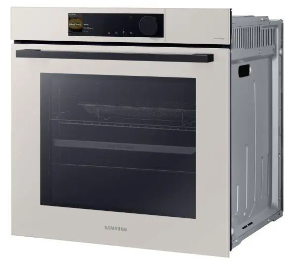 Samsung Bespoke NV7B6665IAA Dual Cook Termoobieg AirFry Zdalne sterowanie Beżowy - Kup na Raty - RRSO 0%
