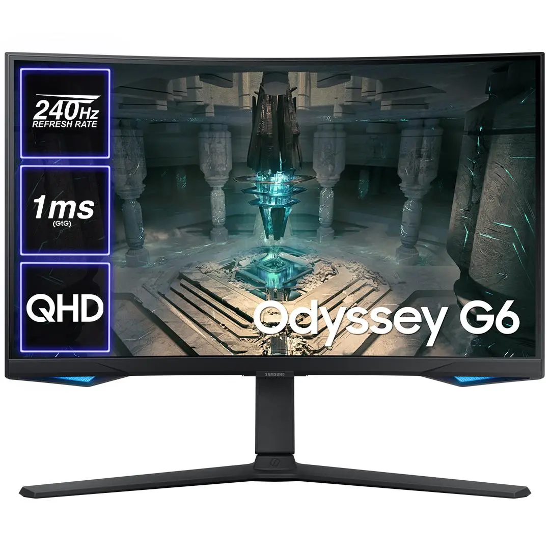 Monitor Samsung Odyssey G6 LS27BG650EU 27" 2K VA 240Hz 1ms Zakrzywiony Gamingowy