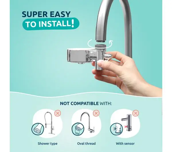 Tapp Water EcoPro Compact Chrome 1 wkład