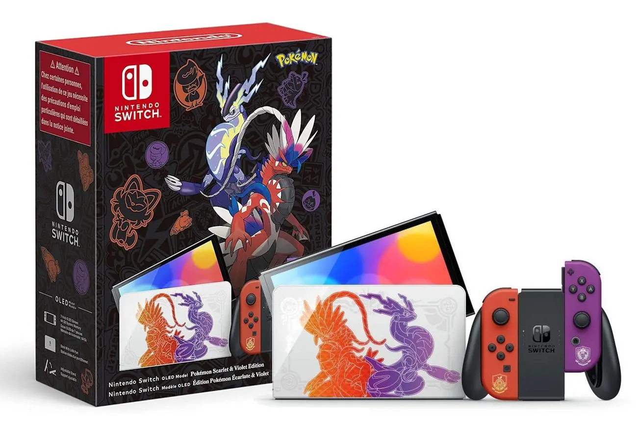 Konsola Nintendo Switch OLED Pokemon Scarlet & Violet Edition