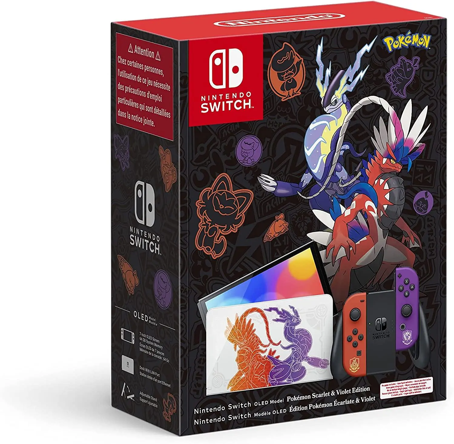 Konsola Nintendo Switch OLED Pokemon Scarlet & Violet Edition