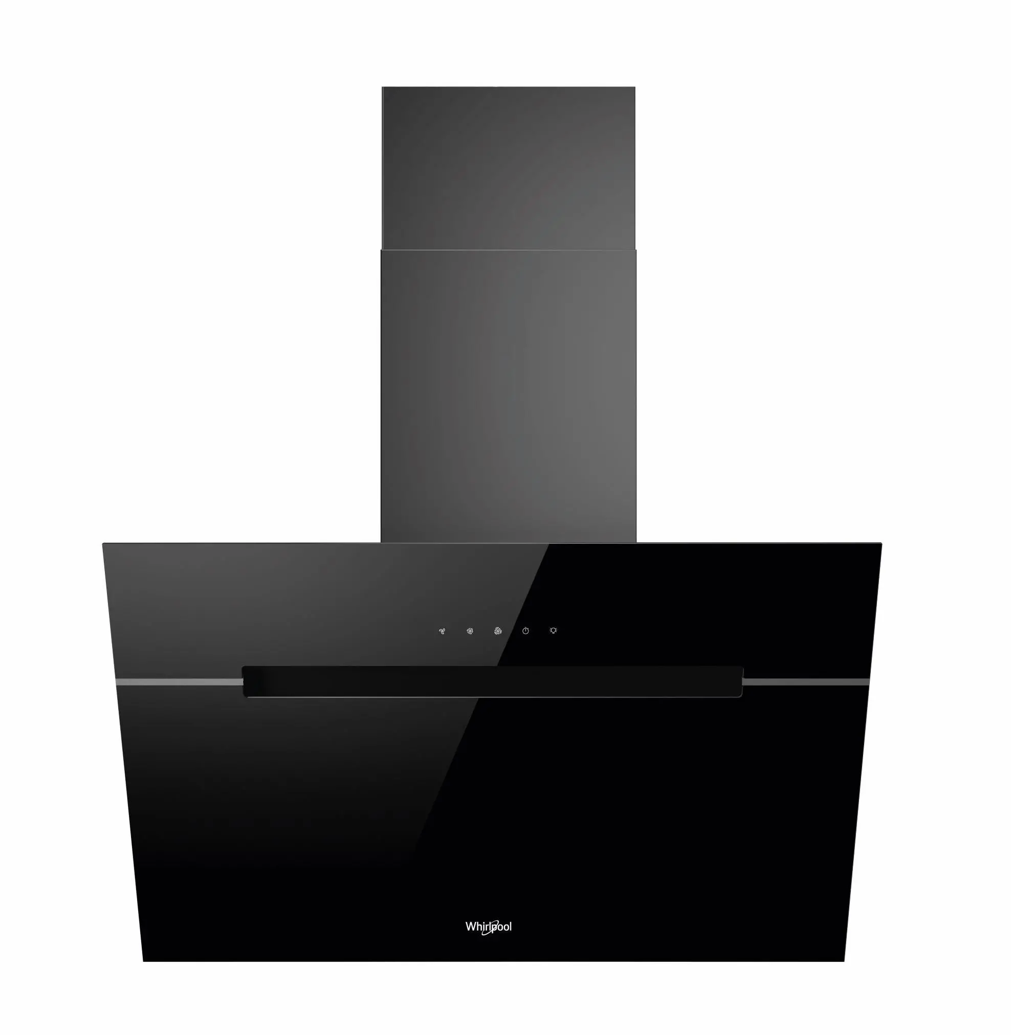 Okap Whirlpool WHVP 62F LT SK Czarny