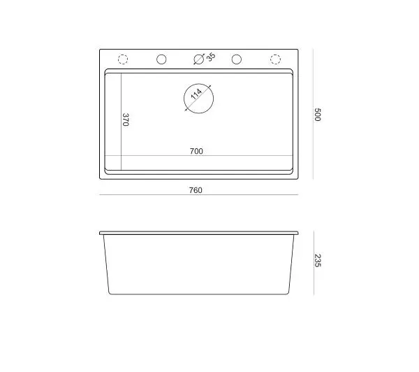 Quadron HQM7650U1_BS Marc Workstation Granitowy Biały/Stalowy - DRUGI -30%, ALBO 5-TY ZA 1ZŁ - Kup na Raty - RRSO 0%