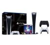 Konsola Sony PlayStation 5 Digital (PS5) + dodatkowy pad (czarny) + Just Dance 2023