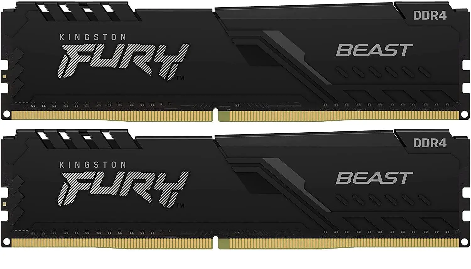 Pamięć RAM Kingston FURY Beast 16GB (2 x 8GB) 3600 CL17 Czarny