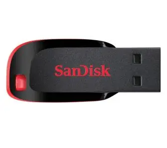 PenDrive SanDisk Cruzer Blade 64GB USB 2.0 Czarno-czerwony