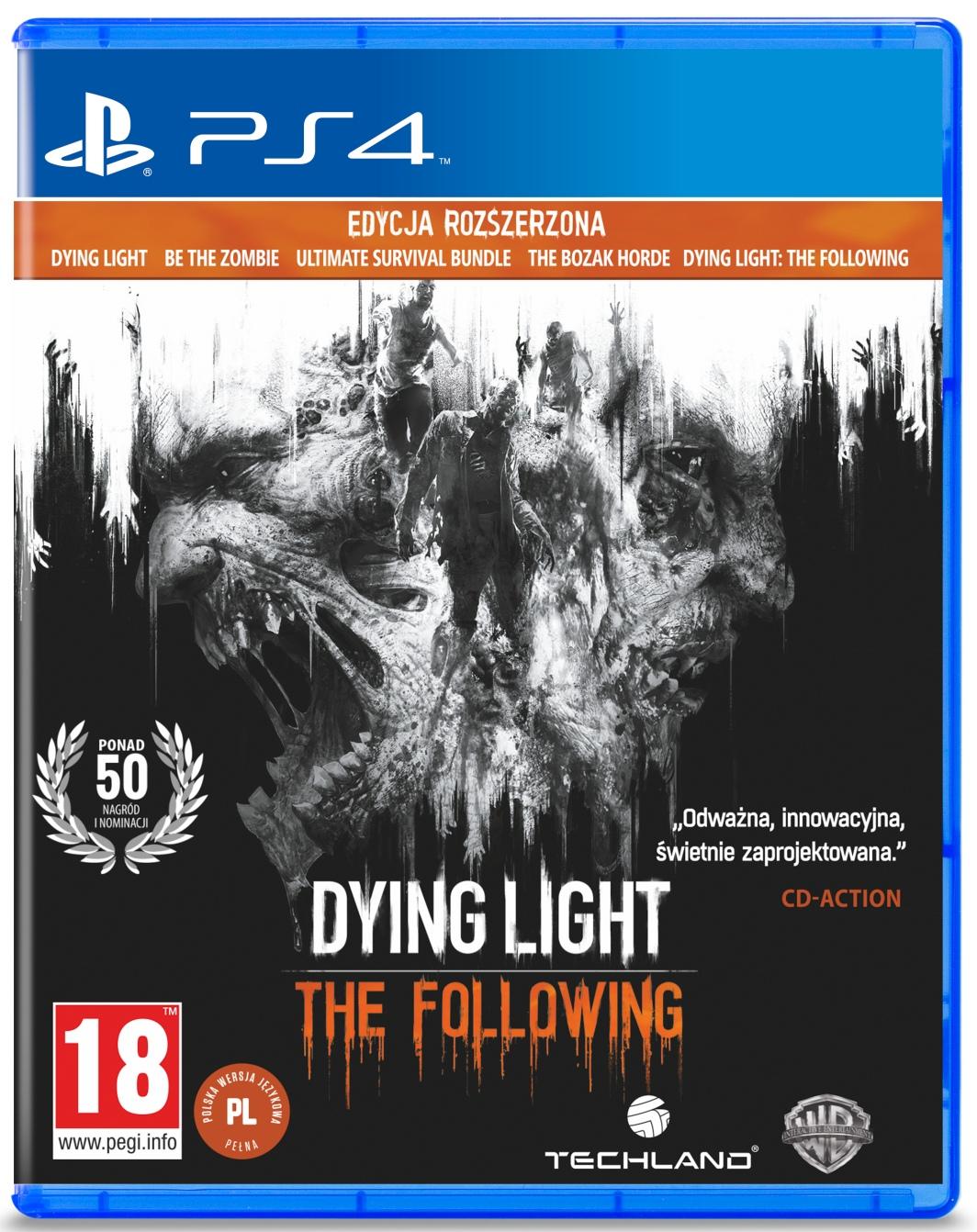 Dying Light: The Following – Edycja Rozszerzona - Gra na PS4 (Kompatybilna z PS5)