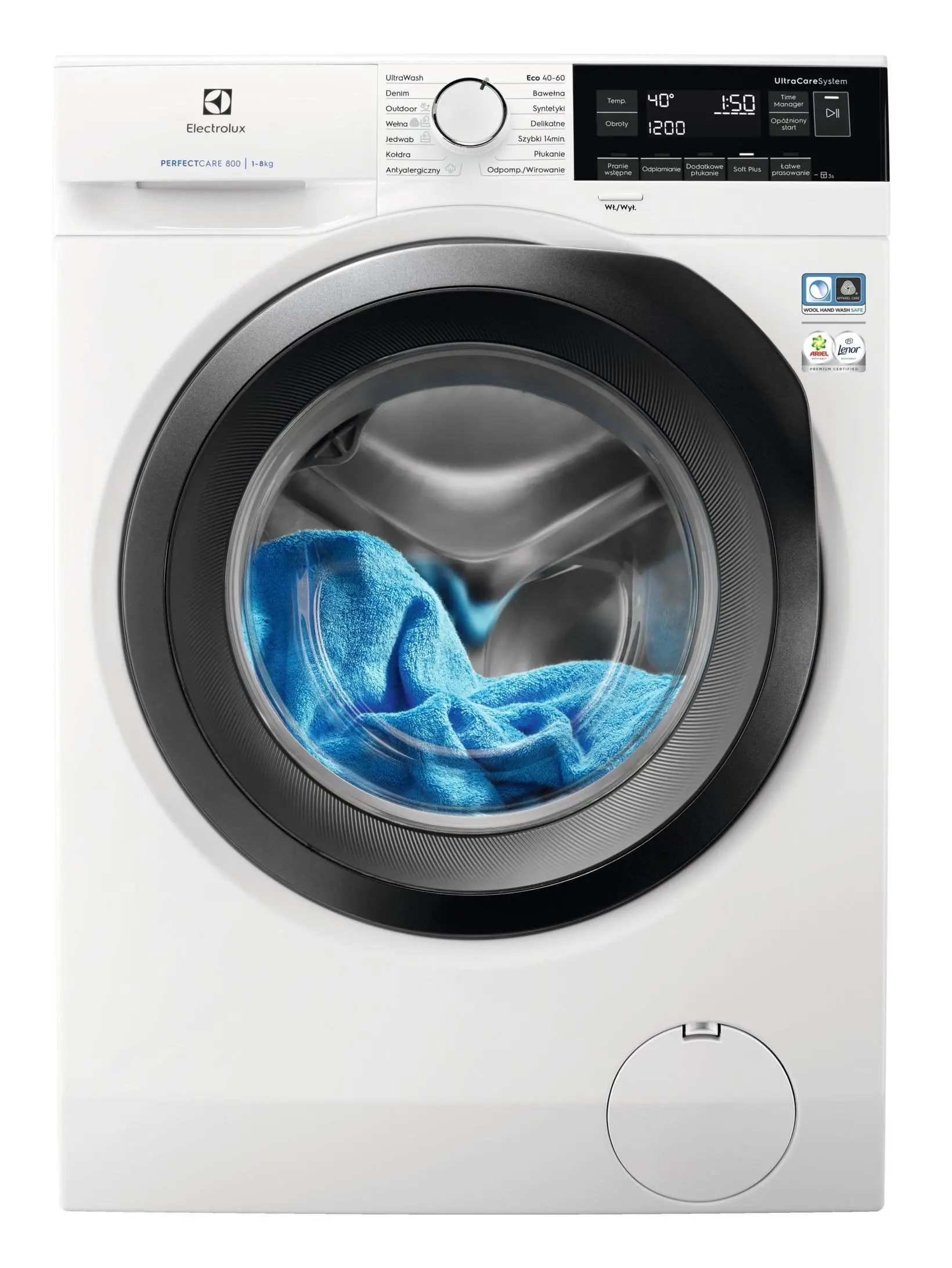 Pralka Electrolux 800 UltraCare EW8F328SP 8kg 1200obr/min