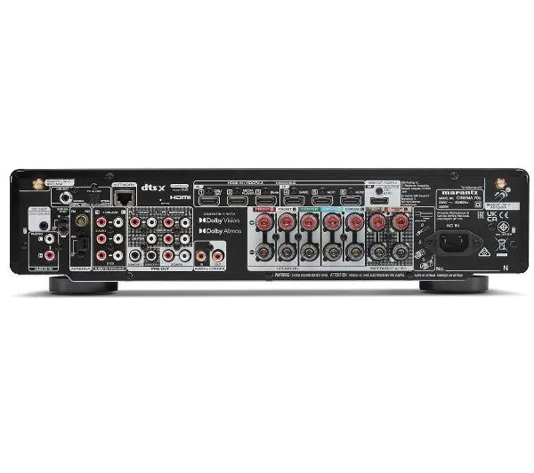 Marantz Cinema 70S 7.2-kanałowy Dolby Atmos DTS X Wi-Fi Bluetooth AirPlay Srebrno-złoty - Kup na Raty - RRSO 0%