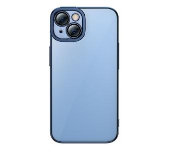 Etui Baseus Glitter do iPhone 14 Niebieski