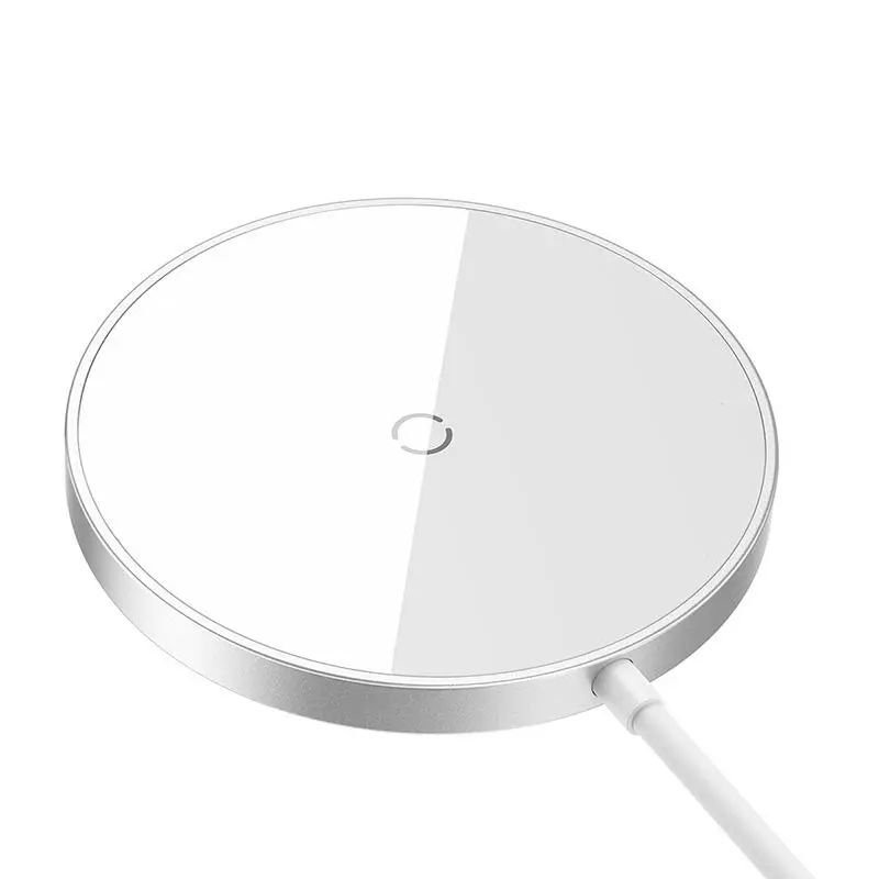 Ładowarka indukcyjna Baseus Simple Mini 3 Srebrny