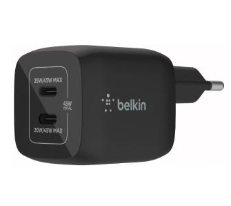 Ładowarka sieciowa Belkin BoostCharge Pro Dual USB-C GaN PPS 45W