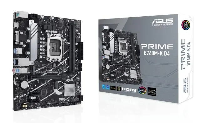 Płyta główna ASUS PRIME B760M-K D4 DDR4