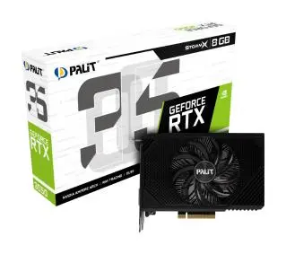 Palit GeForce RTX 3050 StormX 8GB GDDR6 128bit DLSS - Kup na Raty - RRSO 0%