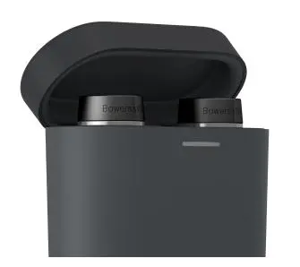 Słuchawki bezprzewodowe Bowers & Wilkins PI5 S2 Storm Grey Dokanałowe Bluetooth 5.0 Szaro-czerwony