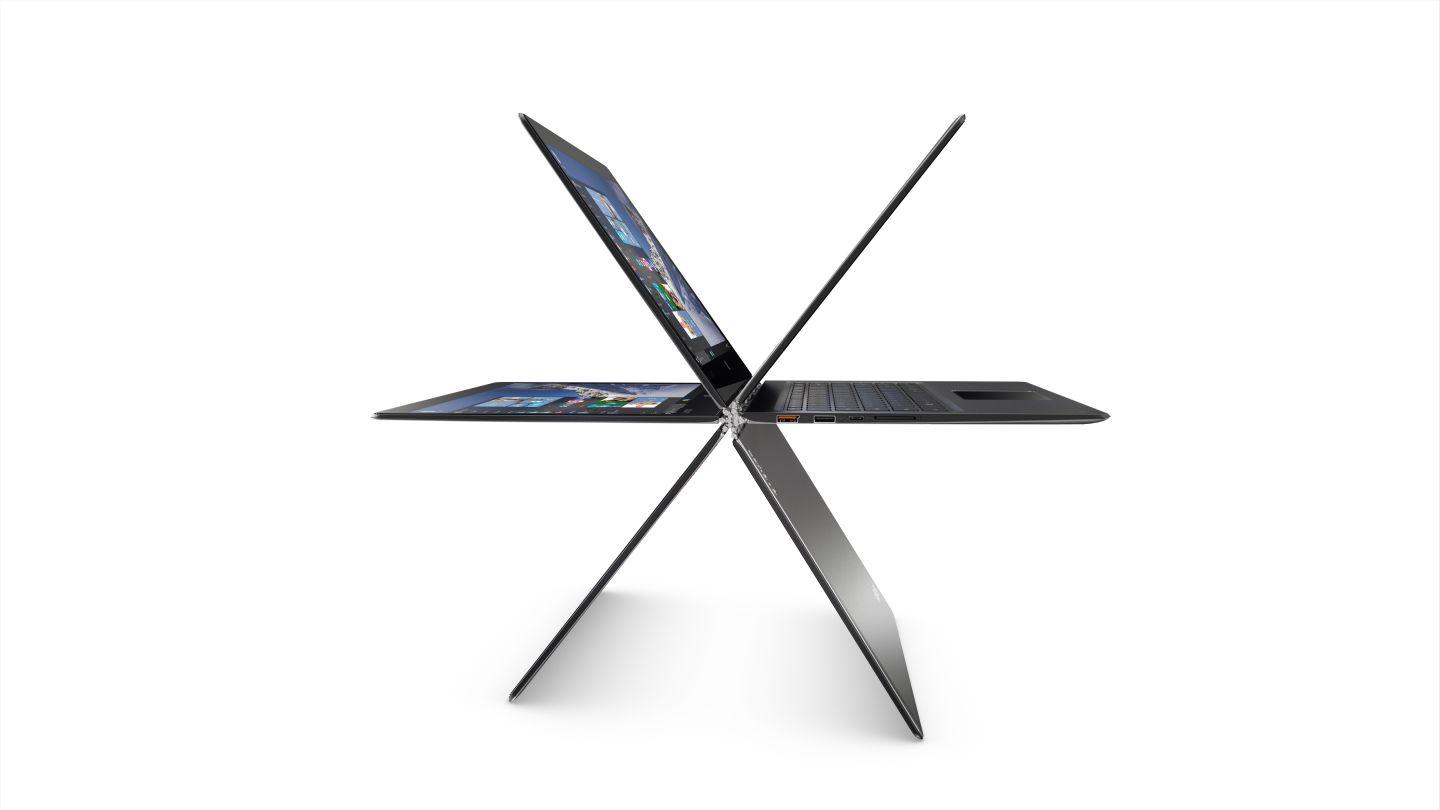 Windowsノート本体 YOGA 900 i5-6200U/4GB/256GB SSD Lenovo Yoga 900 13 i5-6200U/4GB/256/Win10 Srebrny - Laptopy