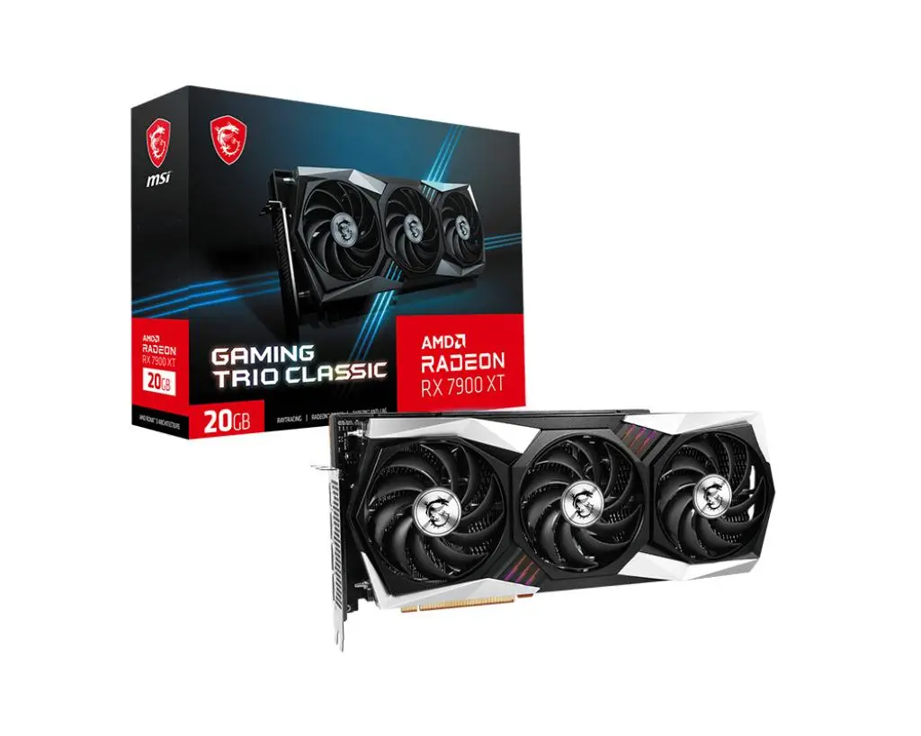 Karta graficzna MSI Radeon RX 7900 XT GAMING TRIO CLASSIC 20GB GDDR6 320bit FSR