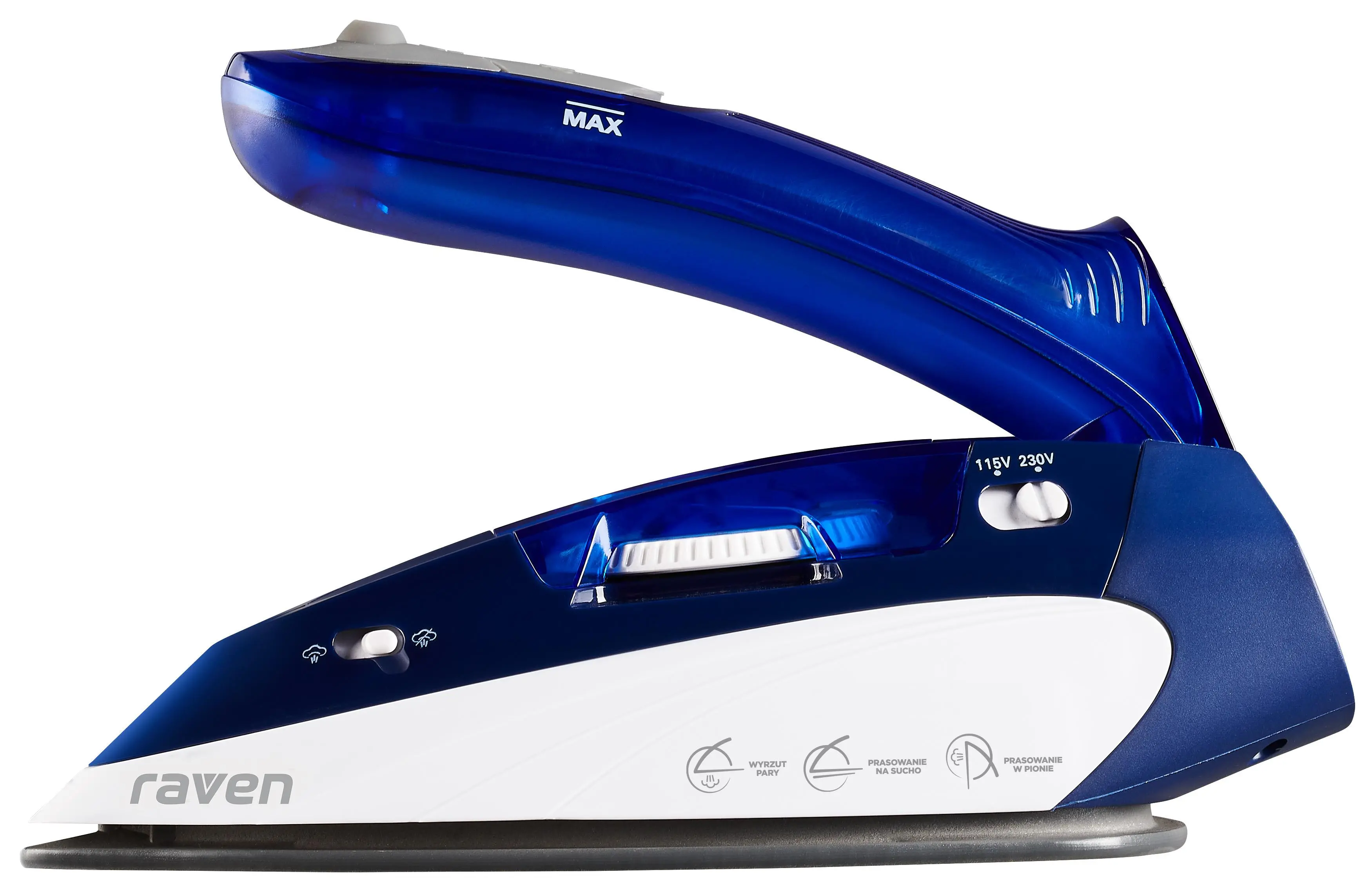 Żelazko Raven EZT002X Składany uchwyt Turystyczne