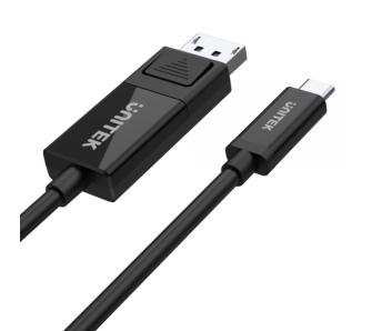 Adapter Unitek V1146A USB-C na DP 1.4 8K Czarny