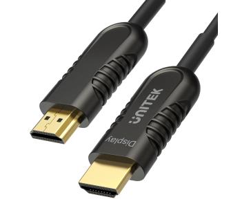 Kabel optyczny HDMI Unitek Y-C1029BK 15m Czarny