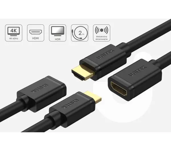 Unitek Y-C166K 3m Czarny