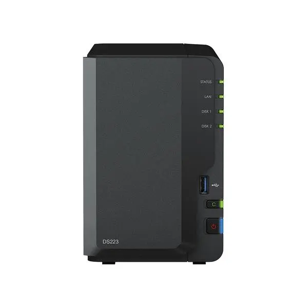 Dysk sieciowy Synology DS223 Czarny