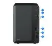 Dysk sieciowy Synology DS223 Czarny