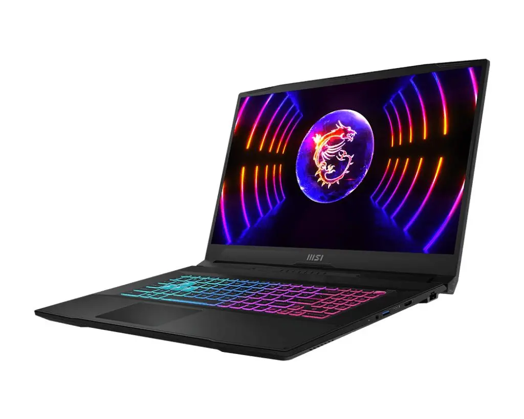 Laptop gamingowy MSI Katana 17 B12VFK-075XPL 17,3" 144Hz i7-12650H 16GB RAM 1TB Dysk SSD RTX4060 DLSS3 Czarny