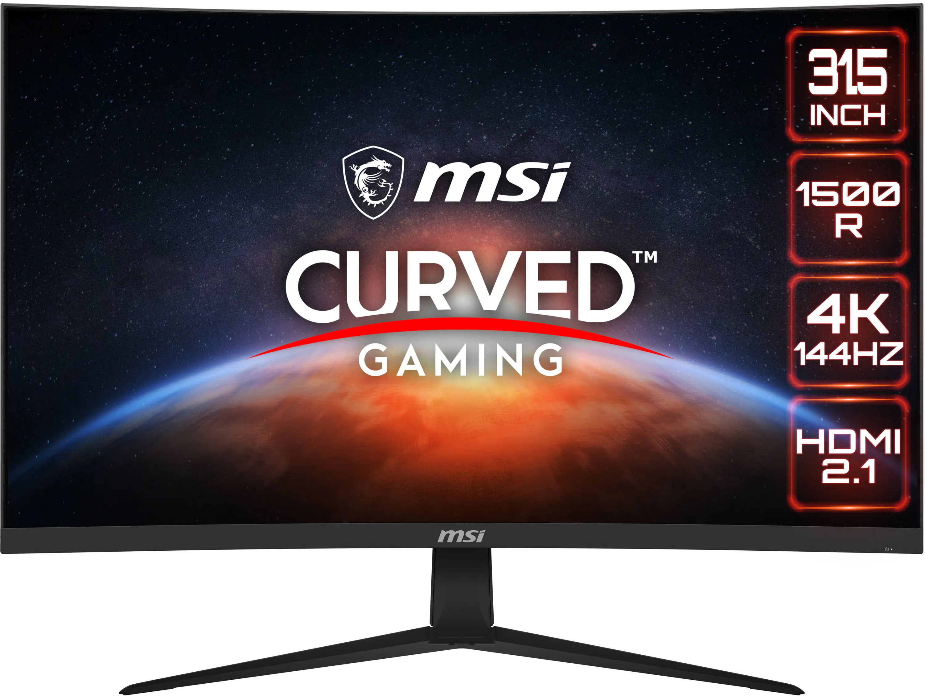Monitor MSI G321CU 32" 4K VA 144Hz 1ms MPRT Zakrzywiony Gamingowy