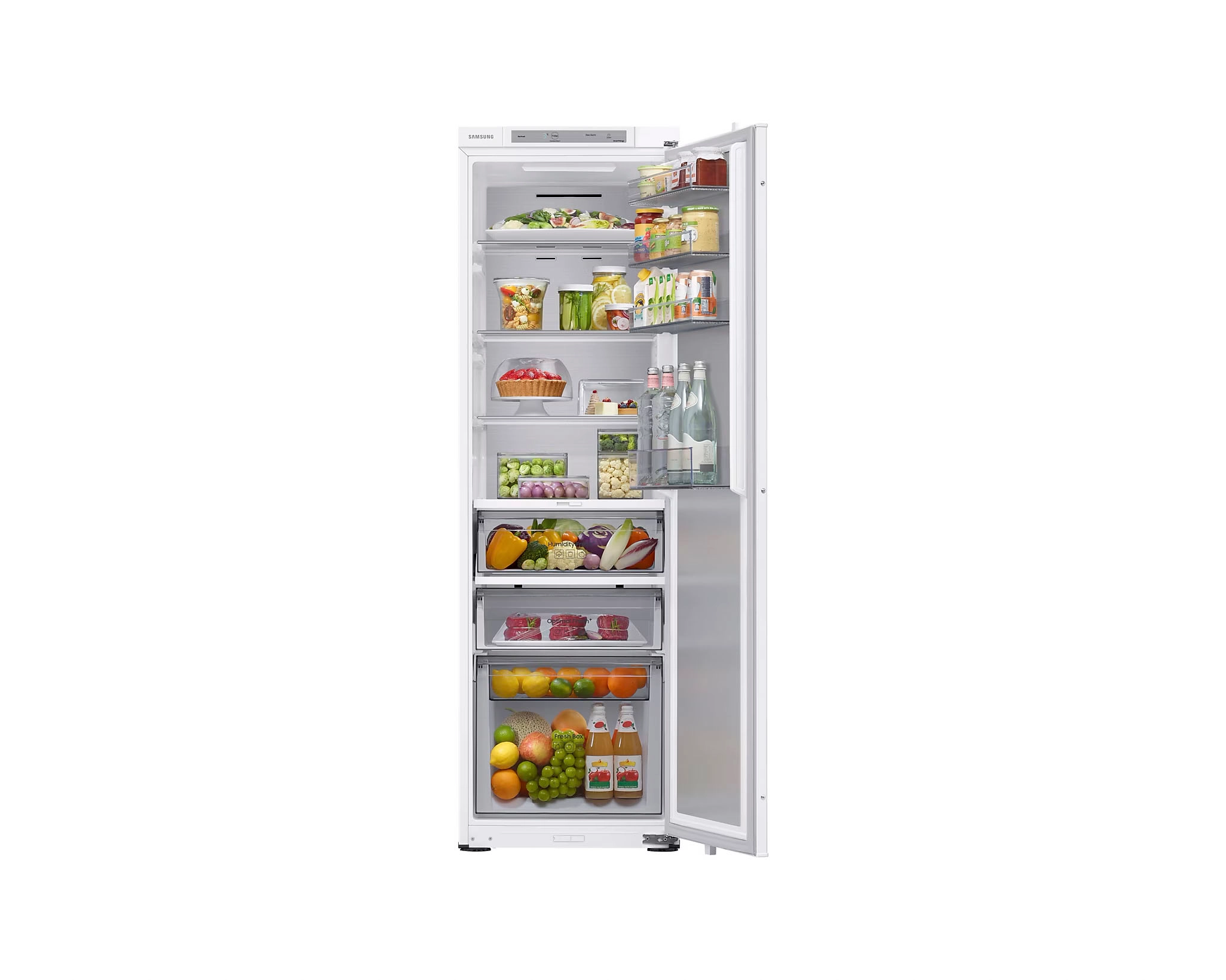 Lodówka Samsung BRR29703EWW Pełny No Frost 177,5cm Szuflada z kontrolą wilgotności