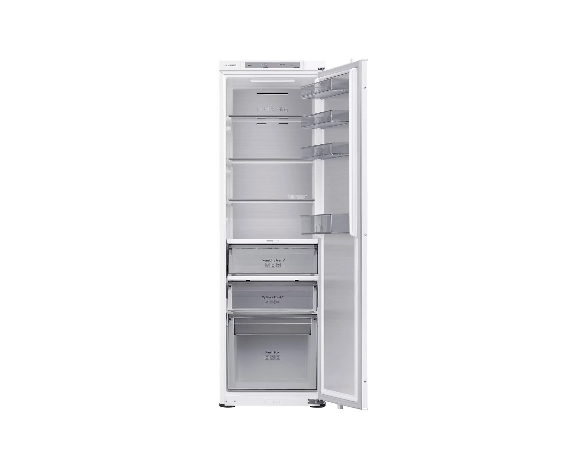 Lodówka Samsung BRR29703EWW Pełny No Frost 177,5cm Szuflada z kontrolą wilgotności