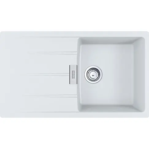 Zlewozmywak Franke Centro CNG 611-86 Granitowy Biały polarny