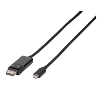 Kabel DisplayPort Vivanco 45527 USB-C - DisplayPort 1,5m Czarny