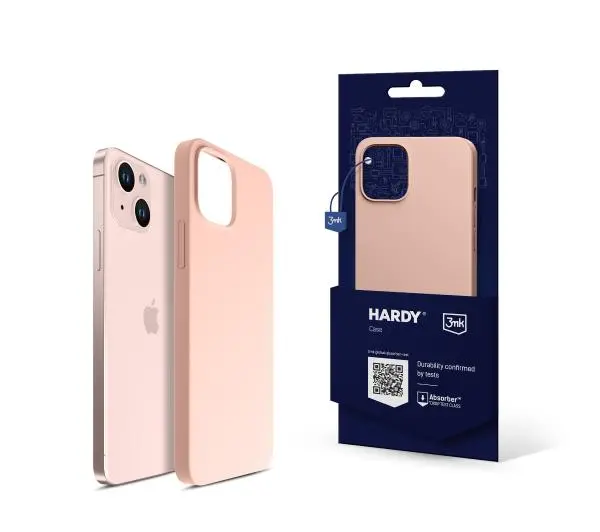 3mk Hardy Silicone Mag Case do iPhone 13 Różowy