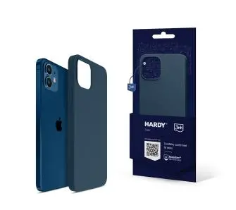 Etui 3mk Hardy Silicone Mag Case do iPhone 12 Niebieski