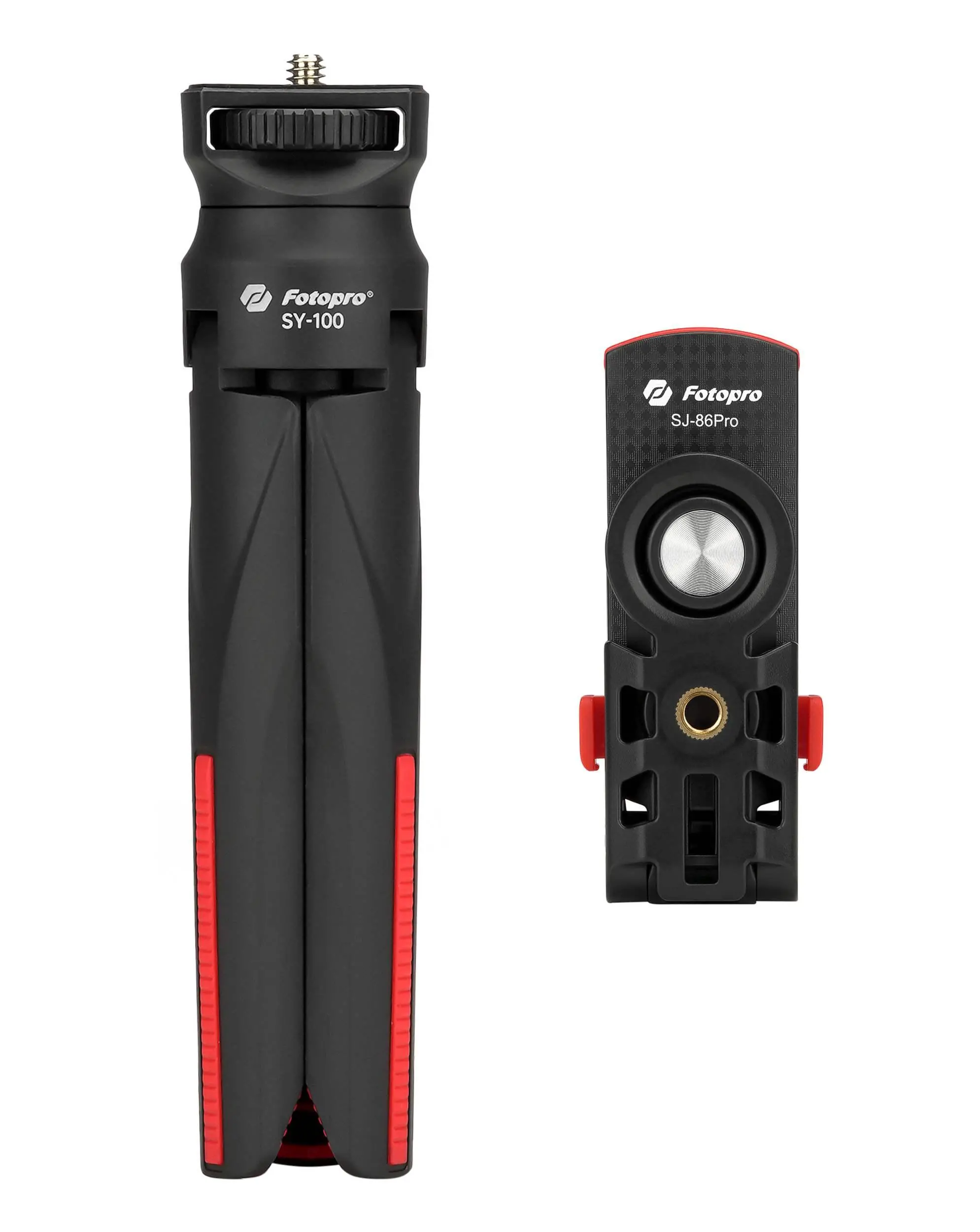 Uchwyt do selfie Fotopro SY-100 + SJ-86 Pro Czarny