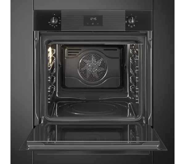Smeg Linea SF6100VB3 Czarny - DRUGI -30%, ALBO 5-TY ZA 1ZŁ - Kup na Raty - RRSO 0%