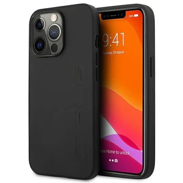 Etui Mercedes-Benz Leather Hot Stamped AMHCP14XDOLBK do iPhone 14 Pro Max