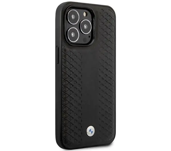 BMW Leather Diamond Pattern MagSafe BMHMP14L22RFGK do iPhone 14 Pro