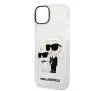 Etui Karl Lagerfeld Glitter Karl&Choupette KLHCP14MHNKCTGT do iPhone 14 Plus