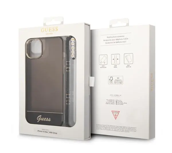 Guess Translucent Pearl Strap GUHCP14MHGCOHK do iPhone 14 Plus