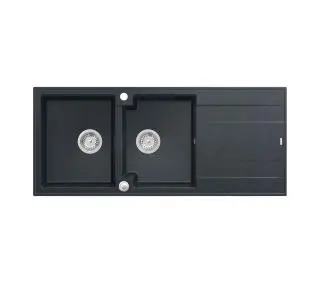 Quadron HQE11650U8_BS P2O Evan 121 Granitowy Czarny metalik/Stalowy - DRUGI -30%, ALBO 5-TY ZA 1ZŁ - Kup na Raty - RRSO 0%