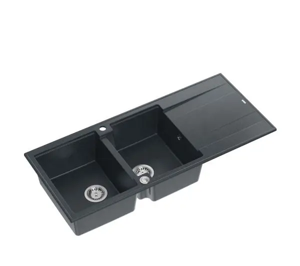 Quadron HQE11650U8_BS P2O Evan 121 Granitowy Czarny metalik/Stalowy - DRUGI -30%, ALBO 5-TY ZA 1ZŁ - Kup na Raty - RRSO 0%